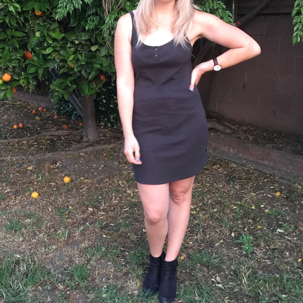 Ribbed Tank Dress